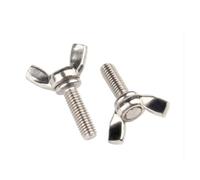 tornillos de bloqueo, Tornillo, tuercas de mariposa, tornillo A2-70, tornillos apriete manual acero inoxidable(16mm,M3 (10Pcs))