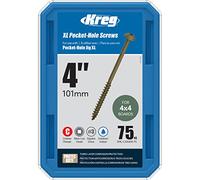 Tornillos de bolsillo XL 4", 75 ct.