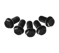 Tornillos de brida hexagonal de rosca izquierda M8 x 18 mm de acero al carbono adecuados para hojas de sierra de máquina de corte