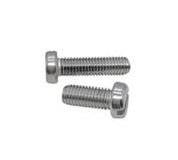 Tornillos de cabeza cilíndrica de acero inoxidable 304, M1, M1.2, M1.4, M1.6, M2, M2.5, M3, M4, M5, M6, 10/50 unidades(6mm,M1.2 20PCS)