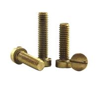 Tornillos de cabeza cilíndrica ranurada de latón DIN84 Pernos GB65 M2 M2,5 M3 M4 M5 M6 M8(M4x30 (20pcs))