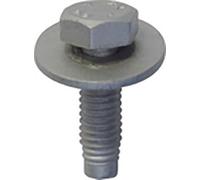 Tornillos de cabeza H con arandela para vehículos Peugeot/Opel, M6 x 1,00 mm x 20 mm, paquete de 15