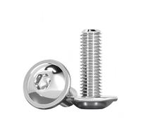 Tornillos de cabeza hexagonal con arandela de acero inoxidable 304, M5, M6 y M8, de 12 mm y 50 mm de longitud, 4-20 unidades(M6x85mm 10pcs)