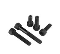 Tornillos de cabeza hexagonal con cabeza Allen de grado 12,9 b, 10-20 piezas, DIN912 M1,4 M1,6 M2 M2,5 M3 *3/4/5/6/7/8/9/10 mm a 100 mm(X 5mm,M1.6)