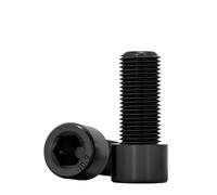 Tornillos de cabeza hexagonal con casquillo M16 M18 M20 M22 M24, grado 10.9, paso de rosca completo, medio, 1 mm, 1,25 mm, 1,5 mm.(M24x2x60 F 1pc)