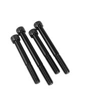 Tornillos de cabeza hexagonal con ranura, Perno de cabeza copa con casquillo hexagonal medio hilo, acero grado 12,9, M12 a M24, 22mm a 150mm(110mm,M18)