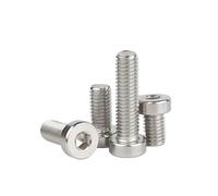 Tornillos de cabeza hexagonal con ranura Tornillo de cabeza hueca hexagonal de acero inoxidable M4-M10 35 mm-60 mm DIN7984 2-10 PCS(40mm,M4 (10pcs))