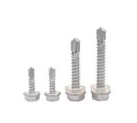 Tornillos de cabeza hexagonal con rosca de rosca macho con collar M4.2 M4.8 M5.5 M6.3 50/200 piezas(ST4.8x63-50Pcs)
