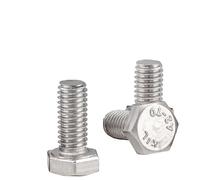 Tornillos de cabeza hexagonal de 3/8-24 x 1-1/8, pernos hexagonales, accionamiento hexagonal externo, acero inoxidable 304, rosca gruesa UNC totalmente roscada, 4 piezas