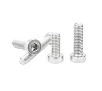 Tornillos de cabeza hexagonal de perfil bajo y delgado, de acero inoxidable, de 2 a 50 unidades, m2, m3, m4, m5, m6, m8 y m10.(50mm,M8 2pcs)