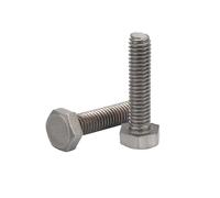 Tornillos de cabeza hexagonal externa TA2 titanio puro, longitud 20-45 mm, DIN933, 1/2/3 unidades, M2, .5, M3, M4, M5, M6, M8, M10, M12, M14, M16(40mm,2pcs M6)