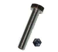 Tornillos de cabeza hexagonal galvanizados DRESSELHAUS 0222/001/74 8X40
