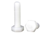 tornillos de cabeza hexagonal, Tamaños múltiples aislados pernos de nylon roscados métricos la cabeza hex(M5x30mm)