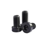 Tornillos de cabeza hueca corta y delgada, de acero grado 10.9, con zócalo hexagonal negro, de 5 a 50 unidades, M3, M4, M5, M6, M8, M10 y M12.(20mm,M8 5PCS)