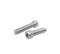 Tornillos de cabeza hueca hexagonal de 10/20 piezas, tamaño de 1/4-28 pulgadas, tornillos hexagonales macho UNF, paso de tipo moleteado de rosca completa(20 PCS- 1-1/2")
