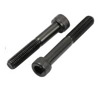 Tornillos de cabeza hueca hexagonal extendidos de grado 12,9, medio diente, pernos de alta resistencia M3 M4 M5 M6 M8 M10 M12 M16(M6x60半(10个)