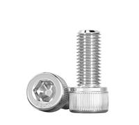 Tornillos de cabeza hueca hexagonal M5 de 6, 8, 75, 80, 85, 90, 95, 100, 110, 120, 130, 140, 150 y 160 mm de longitud, de acero inoxidable 304(M5X12mm 20pcs)