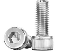 Tornillos de cabeza hueca hexagonal plana for gabinetes, alacenas y una variedad de otros proyectos de bricolaje(M6x170 30pcs)