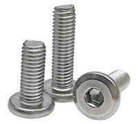Tornillos de cabeza hueca hexagonal plana for gabinetes, alacenas y una variedad de otros proyectos de bricolaje(M10x45 10pcs)
