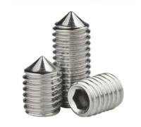Tornillos de cabeza hueca hexagonal Tornillo de cabeza cónica M2 M2.5 M3 M4 M5 M6 M8 M10 M12 Tornillo de cabeza hueca hexagonal de acero inoxidable 304(8mm x10pcs,M2.5)
