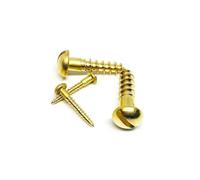 Tornillos de cabeza hueca ranurada de latón, autorroscantes, for madera, rosca N, M1,6, M2, M3, M4, M5 y M6(M3.5x12mm (25pcs))