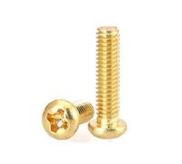 Tornillos de cabeza hueca, tornillos Phillips de c Tornillos y pernos de cabeza Phillips de latón, redondos, planos, avellanados, M2 M6(Flat Head,M6x8mm)