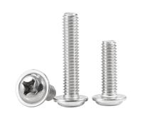 Tornillos de cabeza plana acero inoxidable 304, M2, .5, M3, ., M4, M5, M6, M8, 5-50 unidades(12mm,M5(dc11) X10pcs)