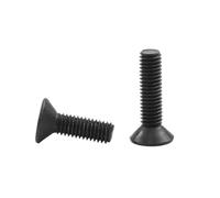 Tornillos de cabeza plana de acero hexagonal for muebles, 2-50 unidades, M2,5, M3, M4, M5, M6, M8(55mm,M8 5pcs)