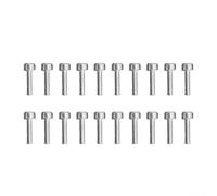 Tornillos de cabeza plana M4x16 para sierra y cortasetos compatibles con 044 046 051 MS440 MS460 sustituye a 9022 313 0680 (20 piezas)