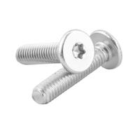 Tornillos de cabeza plana Torx ultrafinos, de acero inoxidable 304, de estrella de seis lóbulos, M2, M2.5, M3, M4, M5, M6 y M8, de 5 a 50 unidades(16mm,M2.5 50pcs)