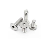 Tornillos de cabeza plana ultradelgada de seis lóbulos, de acero inoxidable 304 CM, M1.6, M2, M2.5, M3, M4, M5, M6 y M8, 5/10/50 unidades(16mm,5pcs M8)