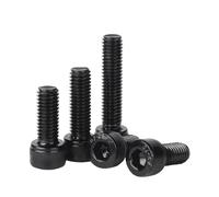 Tornillos de cabeza queso hexagonales acero inoxidable 304, 50 tornillos cilíndrica (M3x12 mm)(M2x4mm)