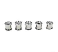 Tornillos de cadena de acero inoxidable para bicicleta de montaña, juego de tornillos de fijación de rueda de piñón triple para bicicleta de carretera, MTB, piezas de repuesto de anillo de cadena de