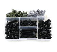 Tornillos De Carcasa De Motocicleta Modificados Para CBR1000RR CBR600RR F2 F3 F4 CBR900RR CBR1100XX VFR800 VFR 750 RC51 Kit de tornillos(Negro)
