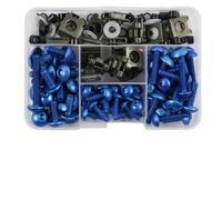 Tornillos De Carenado Para Motocicleta, Para Cuerpo, Tuercas Para Z750 Z900 Z1000 Z800 Para Versys 650 Er6n Para Ninja 400 300 Z1000sx, 177 Uds bicicletas calle(Blu)
