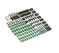 Tornillos De Carenado para Motocicleta para Suzuki GSXR GSX-R 600 750 1000 GSX R 600 750 1000 K1 K2 K3 K4 K5 K6 K7 K8 K9 Tuercas de carenado(Verde)
