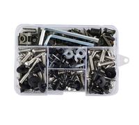 Tornillos De Carenado Para Motocicleta, Tornillos De Carenado Para TDM 850 900/A TMAX 500/530 SX/DX SRV250 SRX 400 600 TDR250 Kit de tornillos(Stainless Steel)