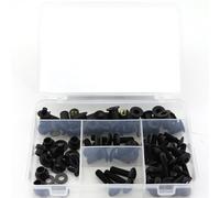 Tornillos De Carenado Para Motocicleta, Tornillos De Carenado, Sujetadores Para CBR929RR CBR 929RR 2000 2001 Kit de tornillos(Negro)