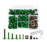 Tornillos De Carenado para para CBR600RR para CBR1000RR para CBR 600 F2 F3 F4 para CBR 600 RR 1000 RR 900 929RR 650R Tornillos Clips Tornillo Tuercas Pernos Clips Motocicleta(Verde)