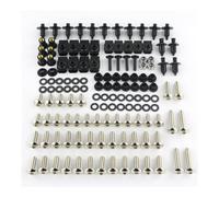 Tornillos De Carenado Para Y&amaha Para YZF-R1 R1 R1M 1998-2016 2017 2018 Para YZF R15 2008-2017 2018 Kit Completo Tornillos Carenado Clips De Carenado De Tuerca De Tornillo(YZF-R1 04-06 Silver)