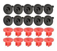 Tornillos de coche Para Ford Para Focus Para C-Max 2003-2010 2009 2008 2007 2006 2005 20 Piezas Cubierta De La Bandeja Inferior Del Motor Del Coche Clips Tornillos Protector De La Cubierta Inferior