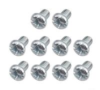 Tornillos de engranaje tensor de cadena de ajuste rápido MS170 MS171 MS180 MS181 MS182 MS192, M4 x 5 mm pieza de perno de repuesto 9041-319-0600, kit de mantenimiento de motosierra (10 piezas)