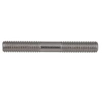Tornillos de espárrago de dos extremos M3 M4 M5 Métrico 304 Tornillos de espárrago de acero inoxidable Varilla de tornillo Varilla de doble cabeza Espárrago Srod Perno 2/5 piezas ( Color : 30mm , Size