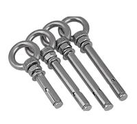 Tornillos De ExpansióN Anclajes de manguito hormigón M14 14 mm con pernos expansión y argolla elevación acero inoxidable 304(M14X100mm-5pcs)