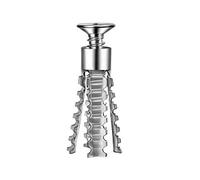 Tornillos De Expansión Dentados Acero, Autorroscantes for Anclajes Pared, 10 Uds(6mm)