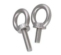 Tornillos de expansión, M3 M4 M5 M6 M8 M10 M12 Pernos de argolla elevación Tornillos anillo acero inoxidable 304 Perno(M5 5pcs)