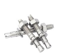 Tornillos De Expansión Para Placas De Yeso M6 M8 M10 M12 304 tornillo de expansión acero inoxidable ancla cuña perno pasante reparación automóviles Gecko pernos internos(M8x150(1Pcs))