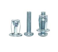 Tornillos De Expansión Para Placas De Yeso Tuerca de remache en forma pétalo M4 M5 M6 M8, Panel remaches Metal expansión, abrazadera for matrícula coche, Perno bloqueo(M4x20(50Pcs))