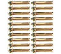 tornillos de expansión, tornillos de anclaje de al Perno de acero inoxidable, perno anclaje con manguito expansión, pernos for hormigón(M6*80/20 Pieces)