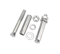 Tornillos de expansión, Tornillos de expansión acero inoxidable 304 y 201 M6 M8 M10 M12 M14 M16 Anclajes hormigón Pernos Perno gancho